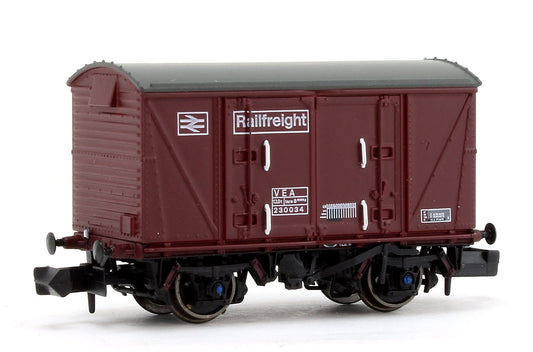 BR Maroon (Pristine) Railfreight VEA Munitions Van #230034