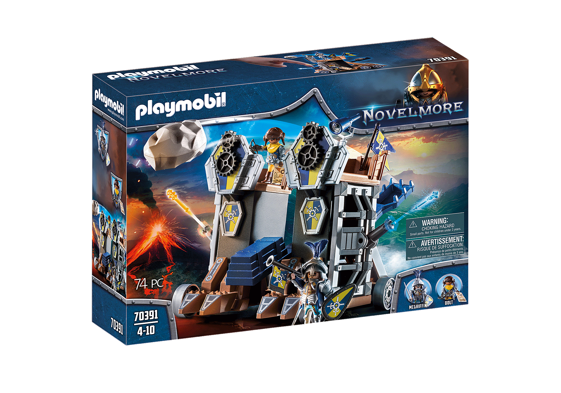 Playmobil 70391 Novelmore Mobile Fortress – Rails