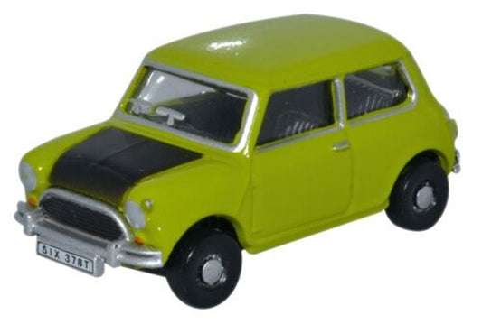 Oxford Diecast 76MN005S Austin Mini Lime Green