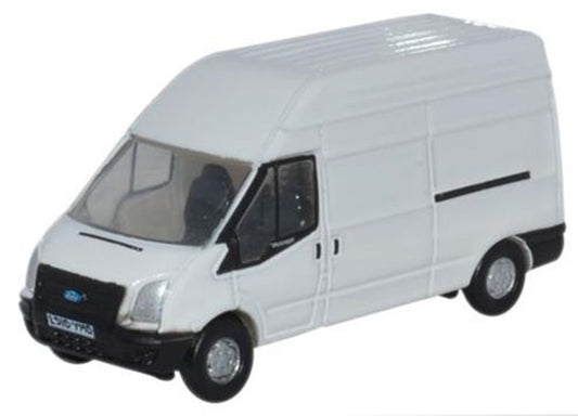 Ford White Transit Van LWB High