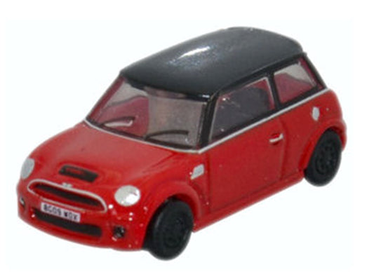 Oxford Diecast NNMN001 New Mini Cooper S Chili Red