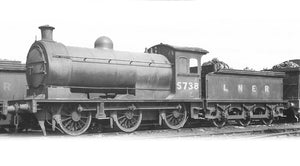Class J26 LNER 0-6-0 Steam Locomotive No.5738 DCC Sound Fitted