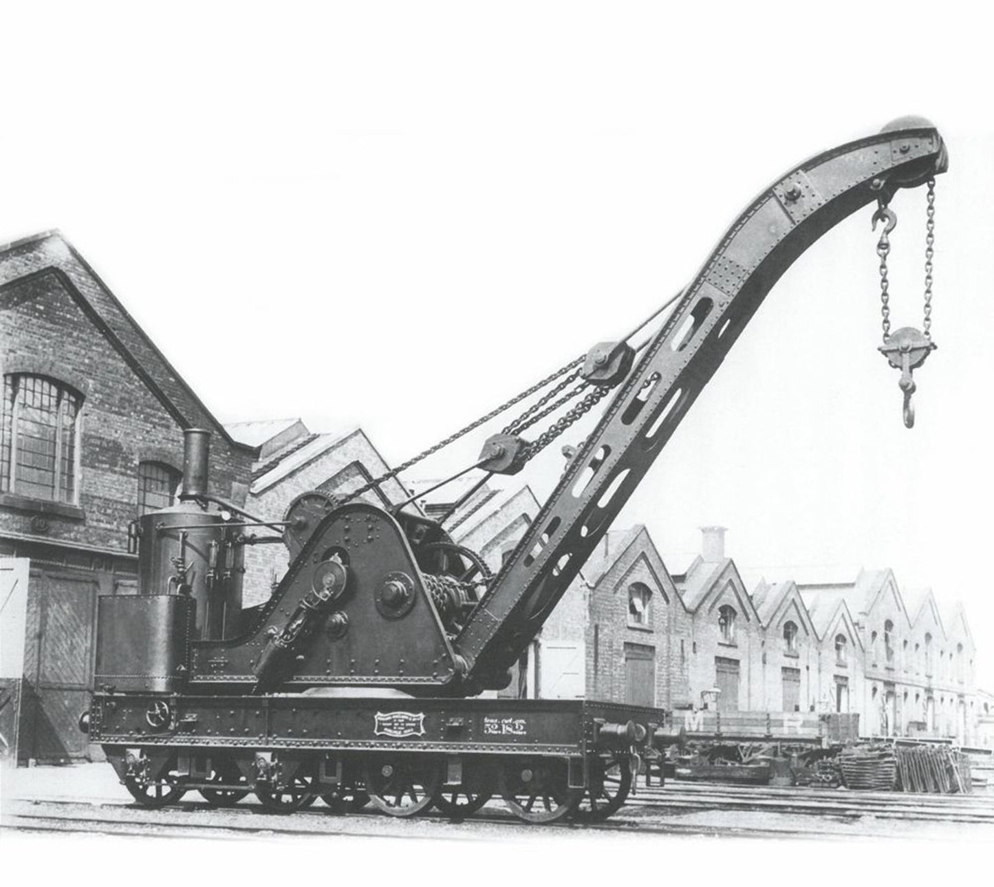 Standard Cowans Sheldon 15T Crane LMS Wellingborough 243