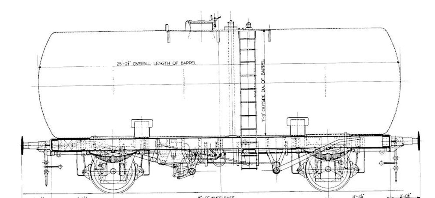 Class A Tank ESSO 4022 Class A Original Suspension