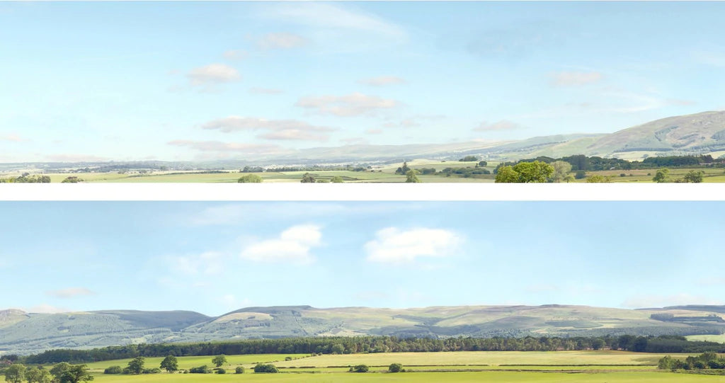 Art Printers Hills & Dales Pack A OO Gauge 15" Backscene