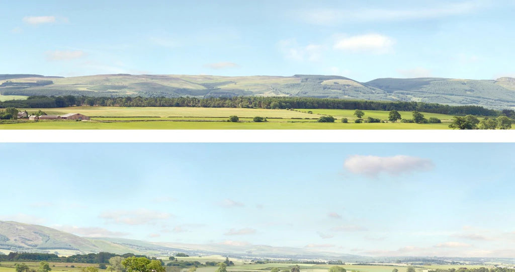 Art Printers Hills & Dales Pack D OO Gauge 15" Backscene