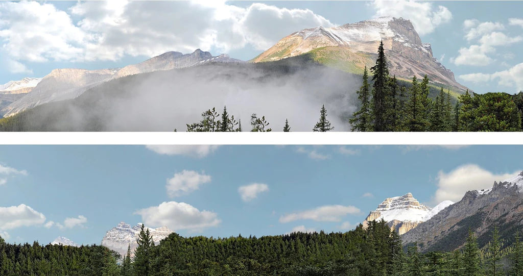 Art Printers Premium ROCKIES BACKSCENE OO Gauge 15" Backscene