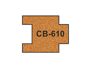 10 X Pre-Cut Cork Bed for R610 Short Straight Track