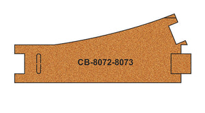 10 X Pre-Cut Cork Bed for R8072-8073 Standart Points