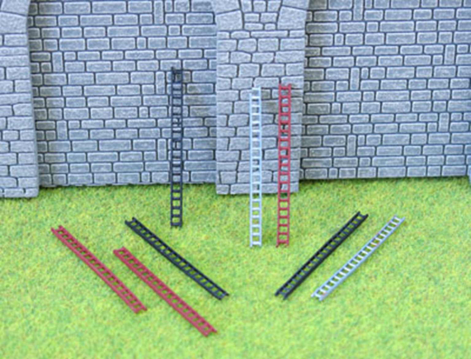  PDB155 P&D Marsh N Gauge Ladders - Unpainted