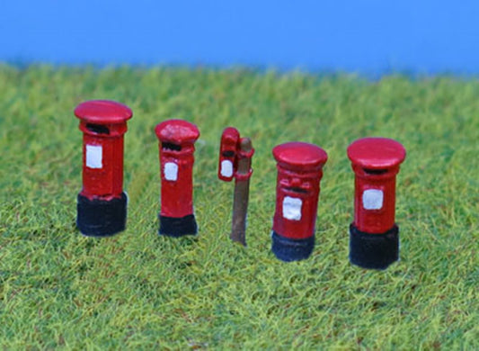 PDC18 P&D Marsh N Gauge Post Boxes  - UNPAINTED