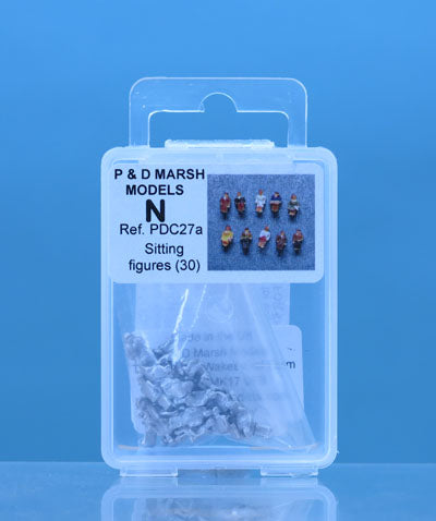 N Gauge 30 Sitting Figures