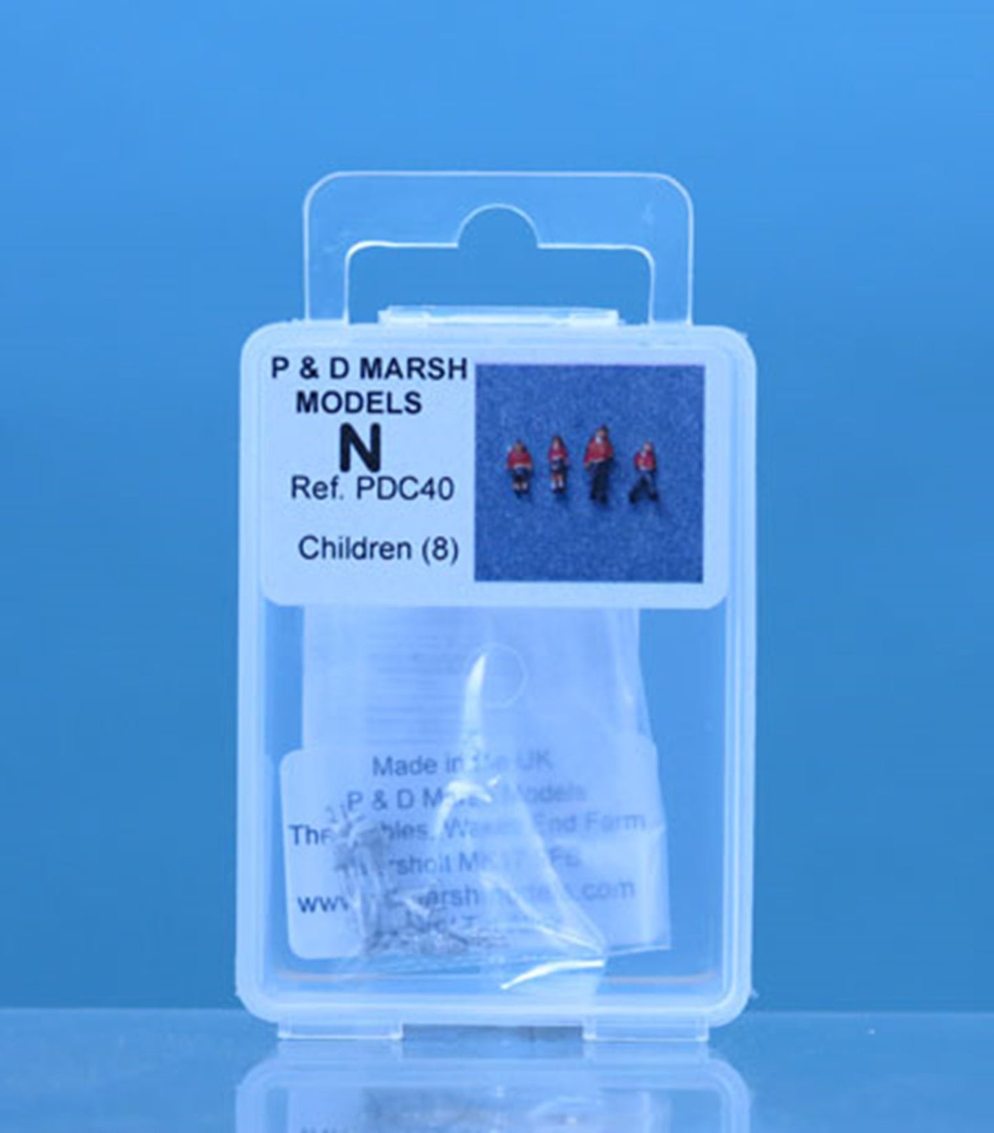 N Gauge Children - UNPAINTED