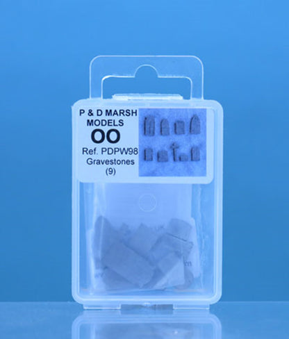 OO Gauge Gravestones  - UNPAINTED