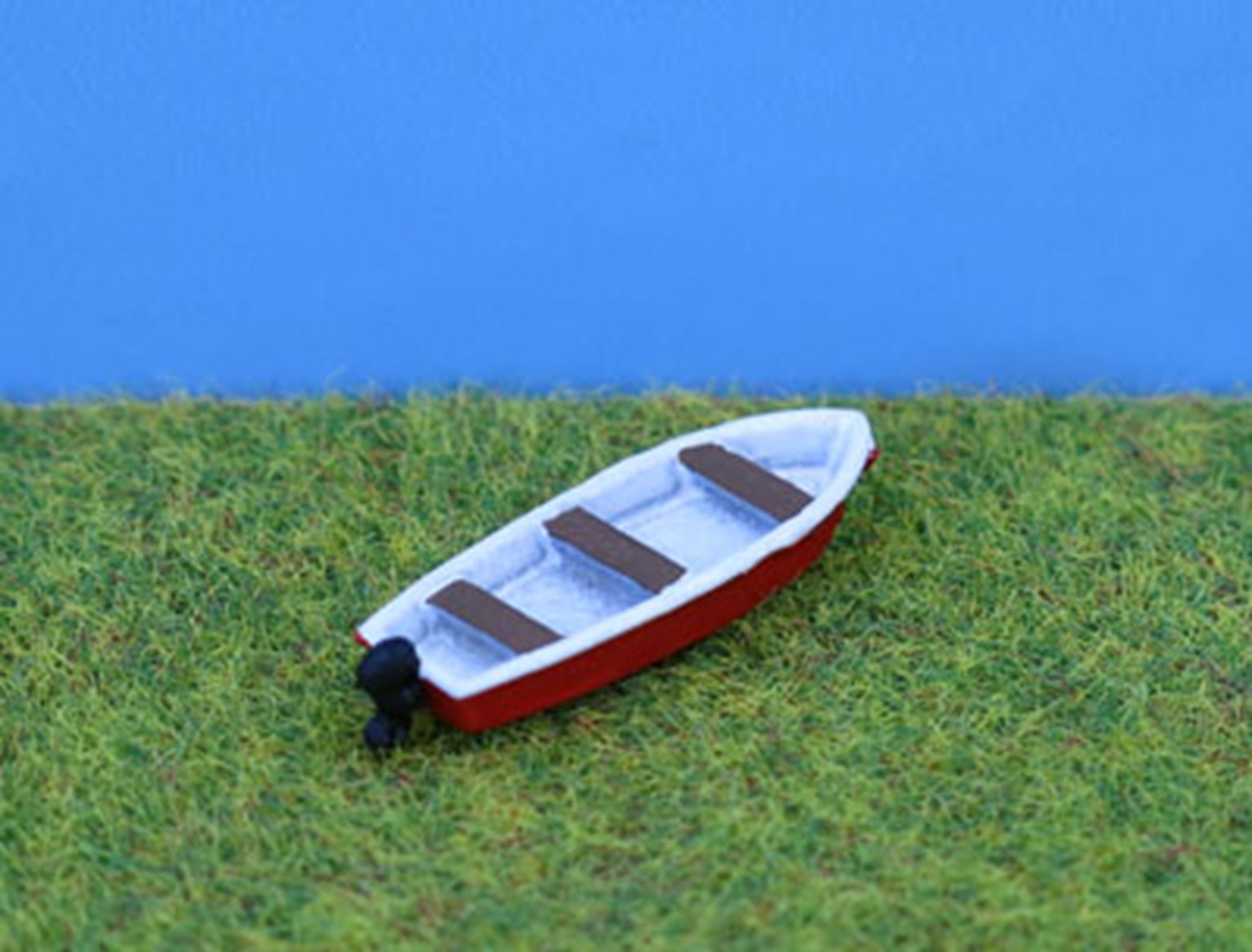  PDX64 P&D Marsh N Gauge Painted Boat