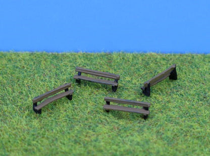 PDX80 P&D Marsh N Gauge Painted Benches