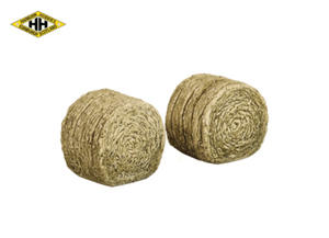 Two Round Hay Bales 