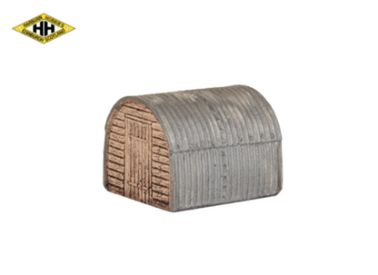 Anderson Shelter (corrugated iron shed) wooden ends