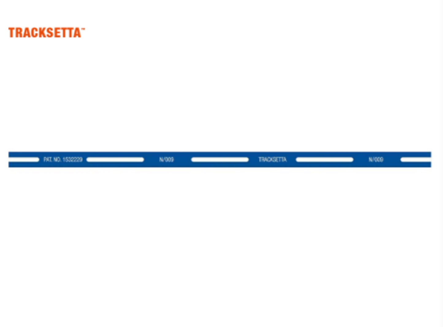 N / OO9 Straight Template, 254mm (10in) long Tracksetta