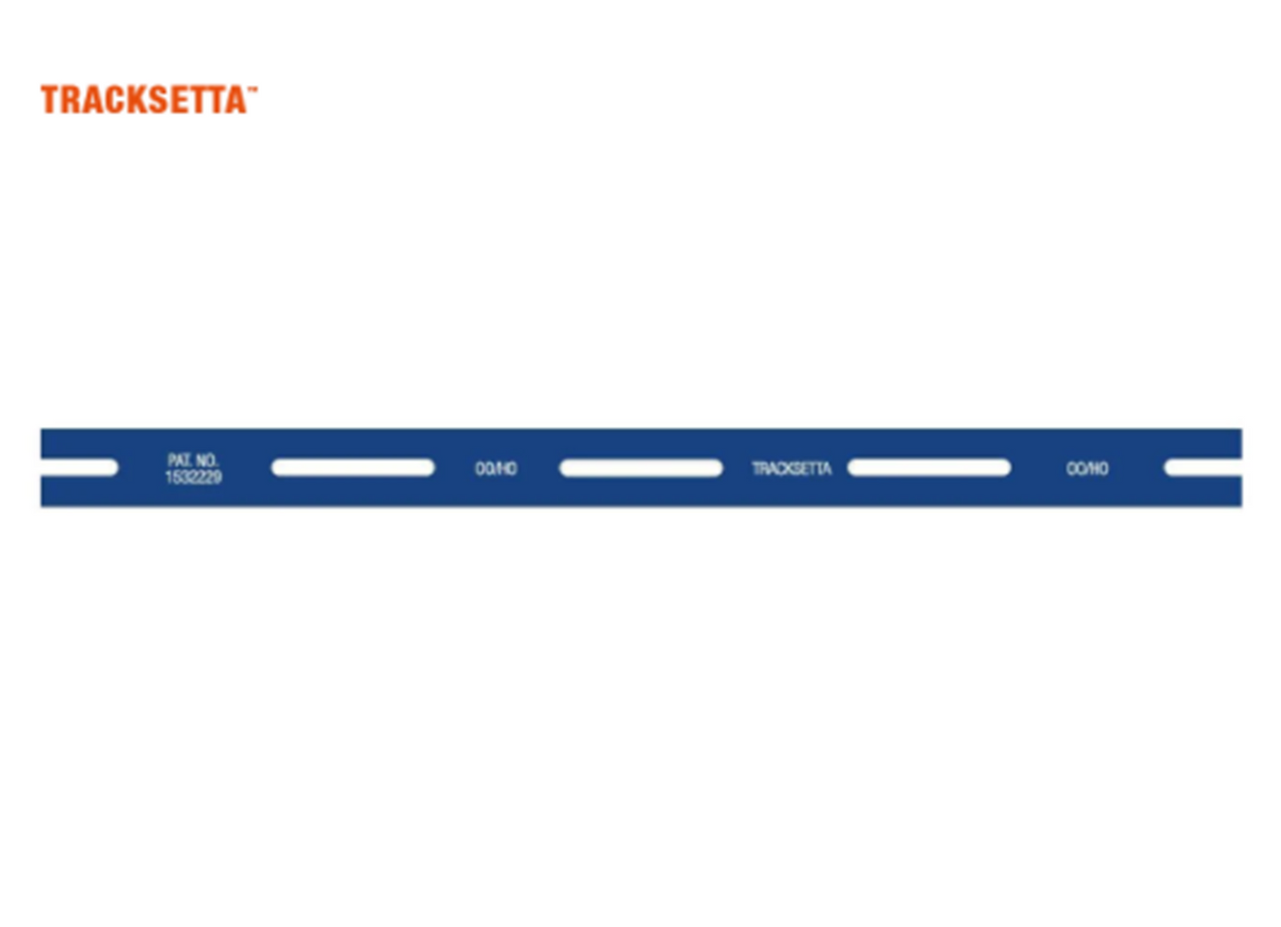 OO/HO Straight Template 254mm (10in) Long Tracksetta