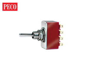 PL21 4 Pole Double Throw Toggle Switch