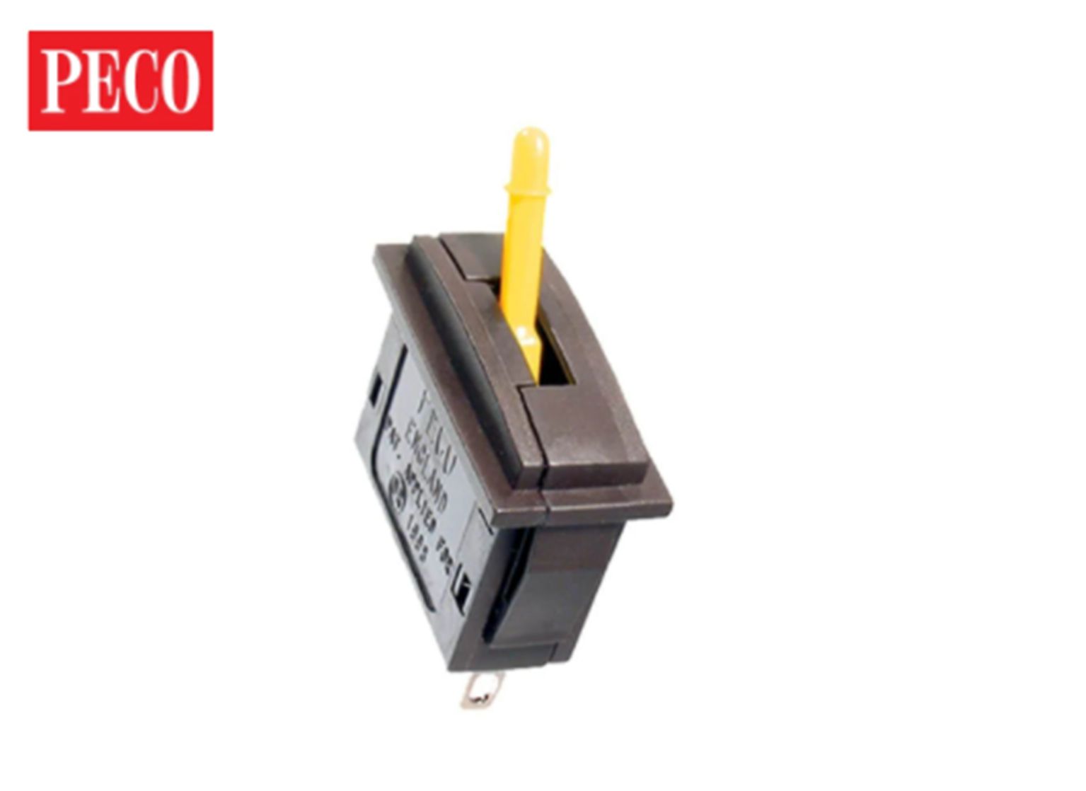 PL26Y Passing Contact Switch - Yellow Lever