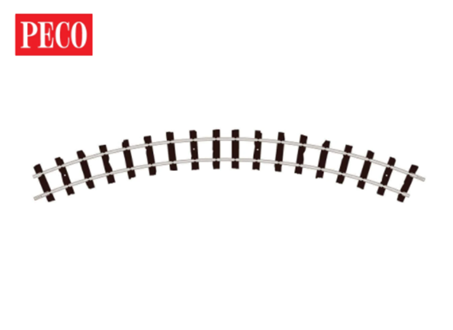 ST412 Setrack OO-9 No.1 Radius Double Curve X 4