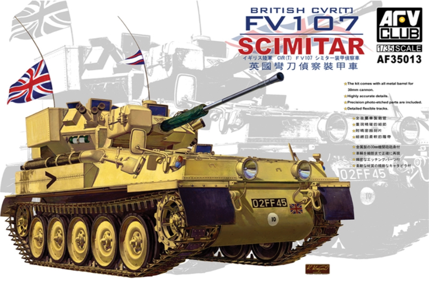 CVR(T) FV107 Scimitar Model Kit