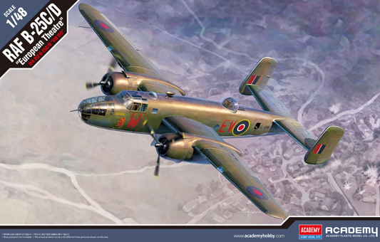 RAF B-25C/D "European Theatre" Model Kit