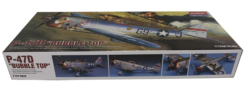 P-47D Thunderbolt Bubbletop Model Kit