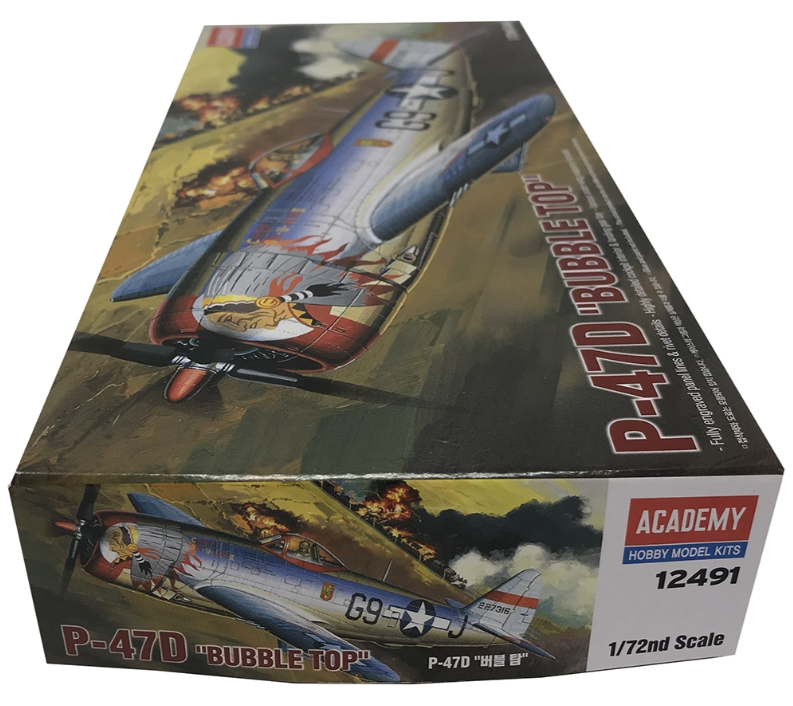 P-47D Thunderbolt Bubbletop Model Kit