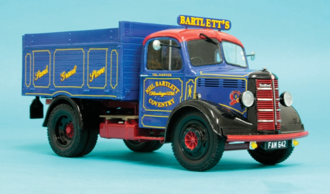 Bedford O Series SWB Tipper Truck Model Kit