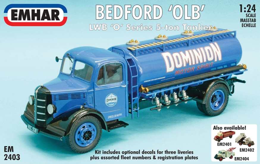 Bedford O Series LWB Tanker Model Kit