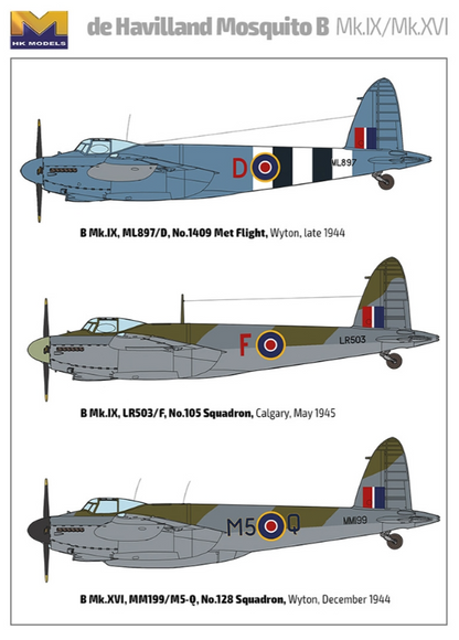 Mosquito B Mk IX/XVI RAF Model Kit