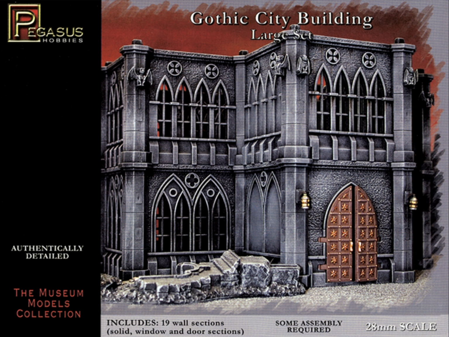 Gothic City Building Large Set