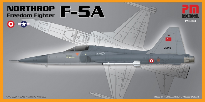 Northrop F-5A Freedom Fighter Model Kit