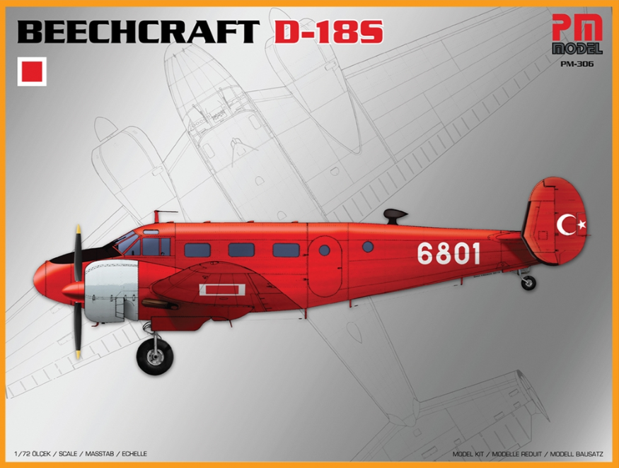 Beechcraft D-18S Model Kit