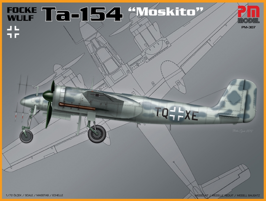 Focke Wulf Ta-154 Moskito Model Kit