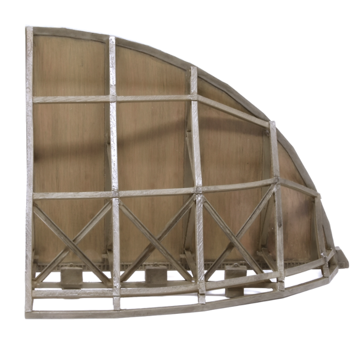 Low Relief Hardened Aircraft Shelter