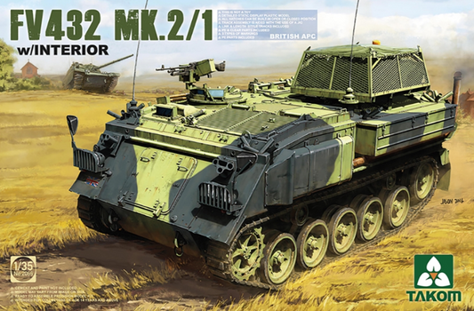 British APC FV432 Mk 2/1 with interior Model Kit