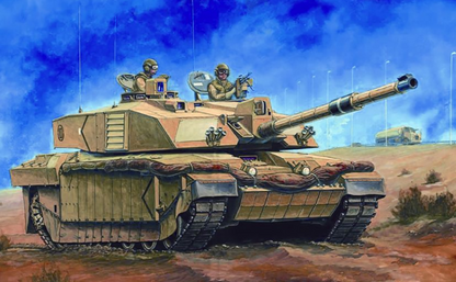 Challenger 2 Basra 'Op Telic' w/ up armour Model Kit