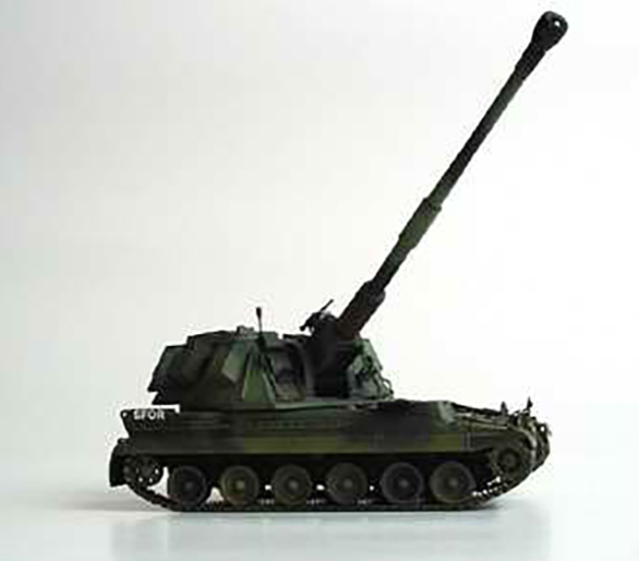 AS-90 British 155mm SP Howitzer Model Kit