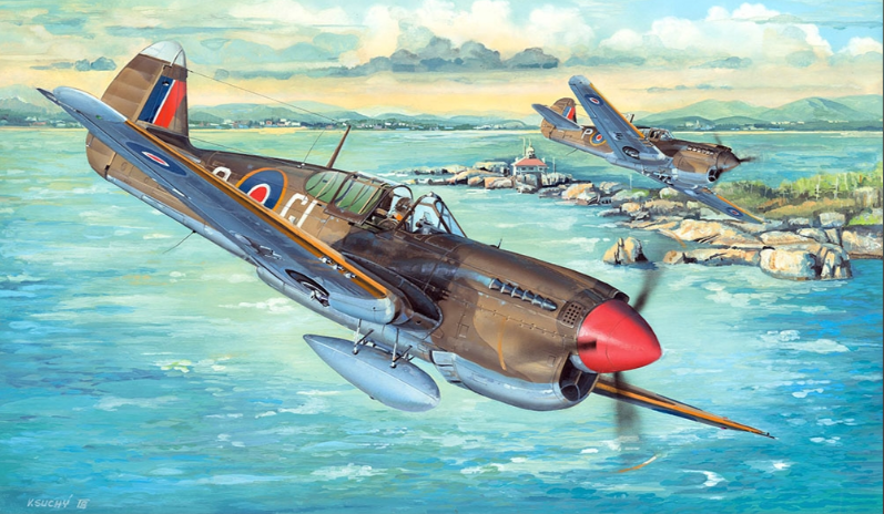 P-40M Warhawk Model Kit