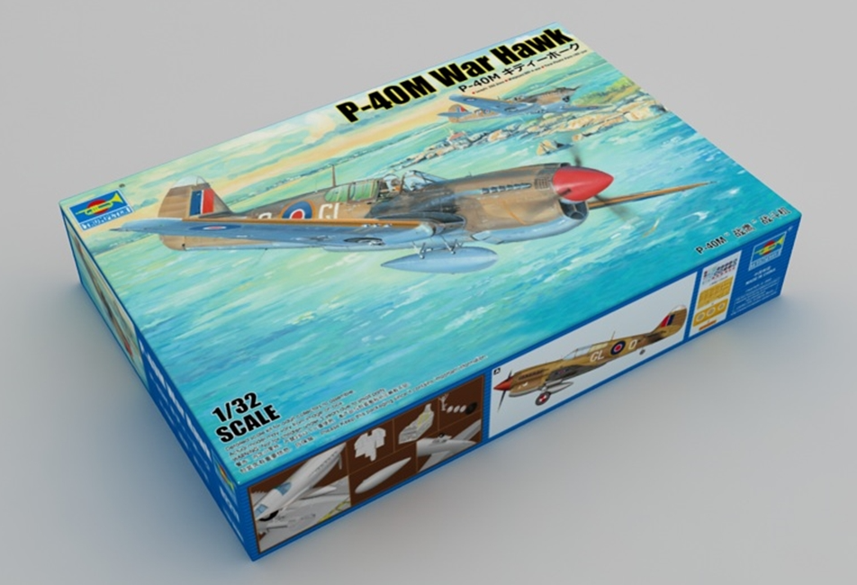 P-40M Warhawk Model Kit