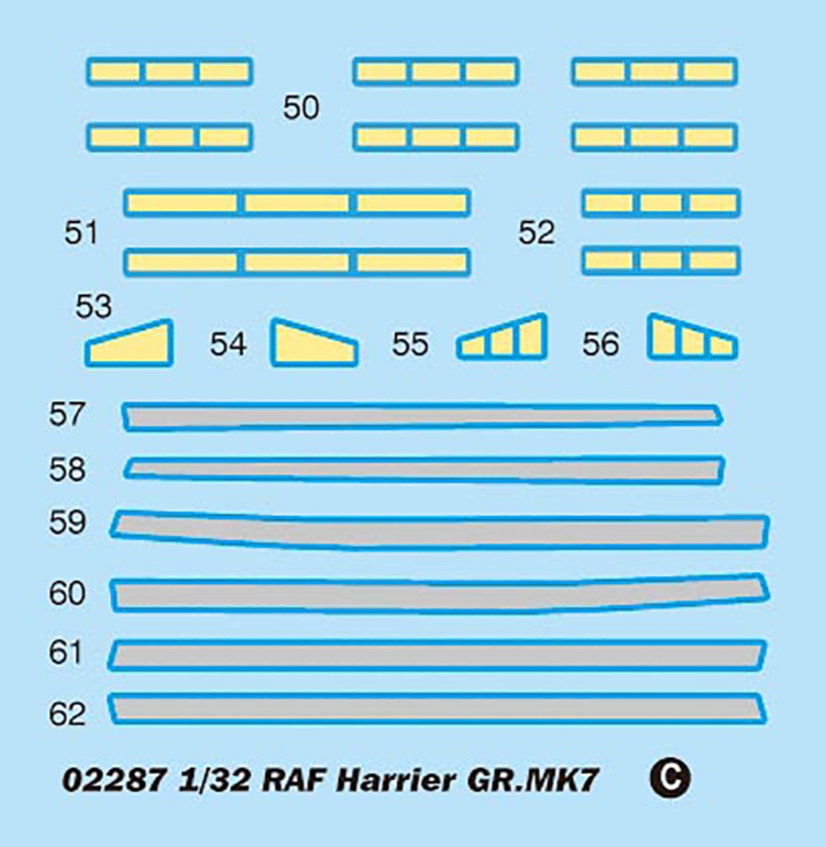 Harrier GR7 RAF Model Kit