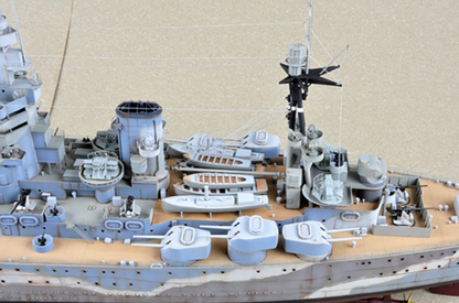 HMS Rodney 1942 Model Kit