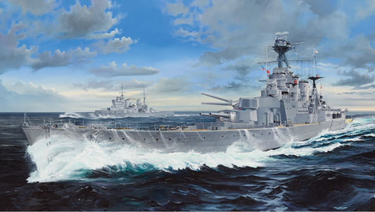 HMS Hood 1941 Model Kit