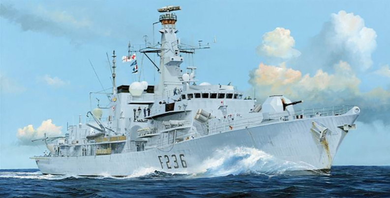 HMS Montrose F236 Type 23 Frigate Model Kit