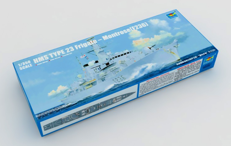 HMS Montrose F236 Type 23 Frigate Model Kit