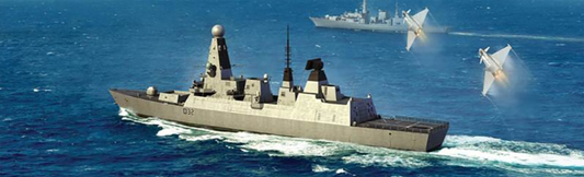 HMS Daring Type 45 Destroyer Model Kit